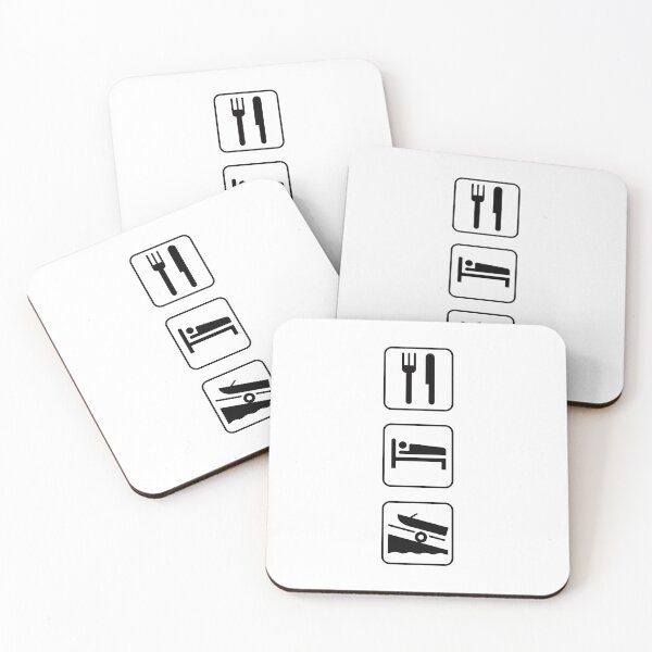 Item preview, Eat, Sleep, Boat designed and sold by Mount-Molehill.