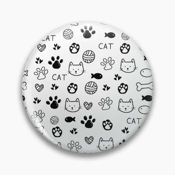 Item preview, Cute Cat Pattern designed and sold by SSK Designs.