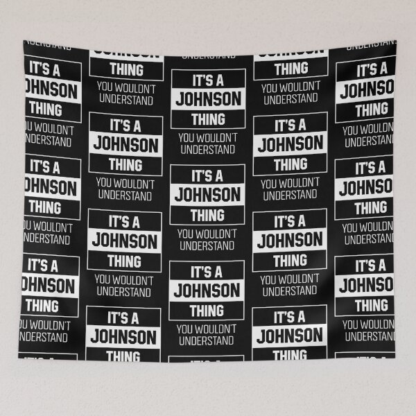 Item preview, It's Johnson Thing - Family Name Gift designed and sold by DiogoCalheiros.