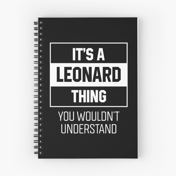 Item preview, It's Leonard Thing - Family Name Gift designed and sold by DiogoCalheiros.