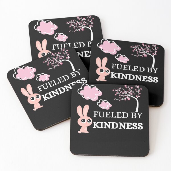 Item preview, Fueled By Kindness - Cute Pink Bunny designed and sold by MM55Designs.