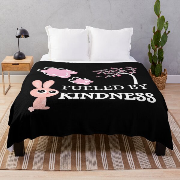 Item preview, Fueled By Kindness - Cute Pink Bunny designed and sold by MM55Designs.