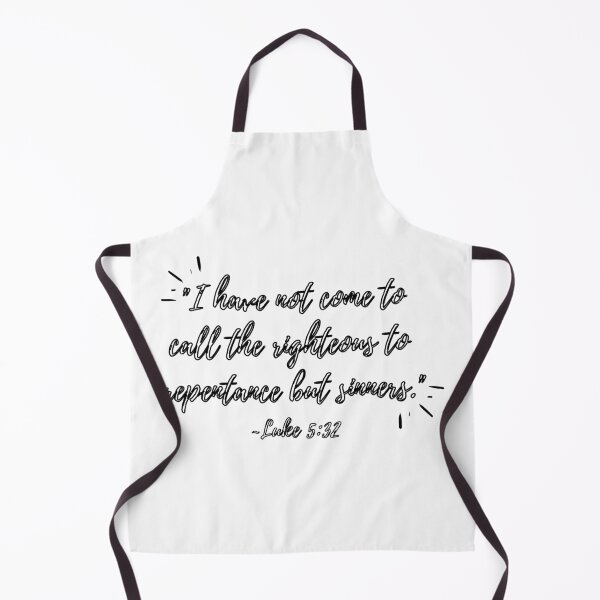 Item preview, "I have not come to come to call the righteous" (black hollow text) designed and sold by Grace Feucht.