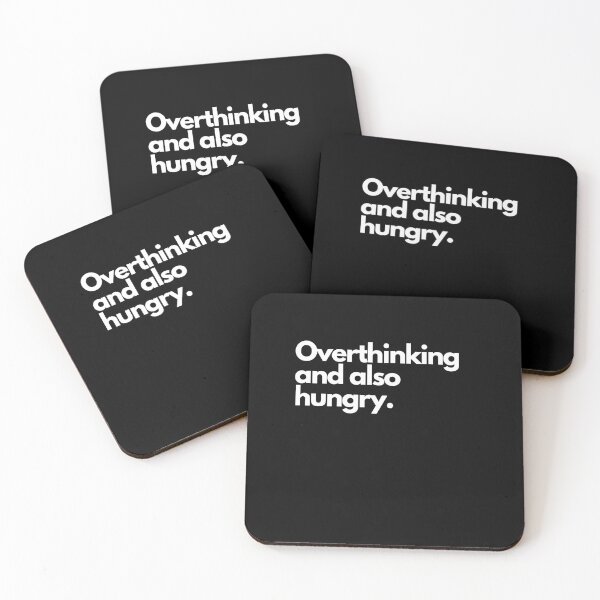 Item preview, Overthinking And Also Hungry designed and sold by chulitad.