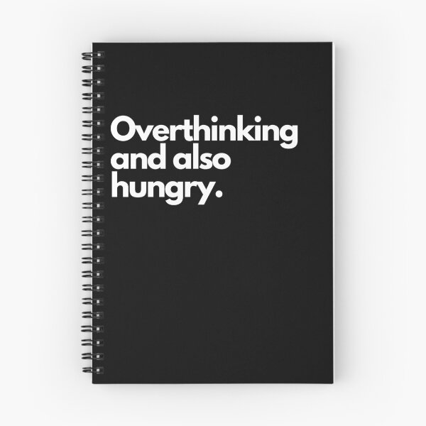 Item preview, Overthinking And Also Hungry designed and sold by chulitad.