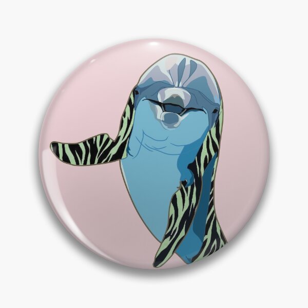 Item preview, Zebra Dolphin designed and sold by ViewerEqualsPhoton.