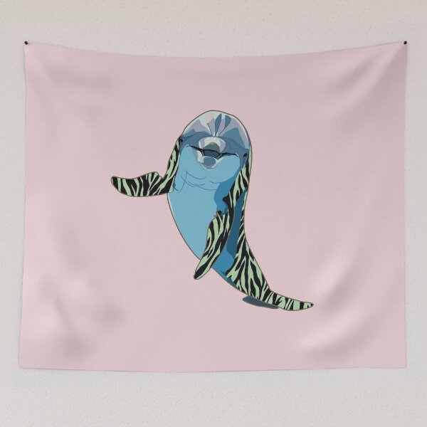 Item preview, Zebra Dolphin designed and sold by ViewerEqualsPhoton.