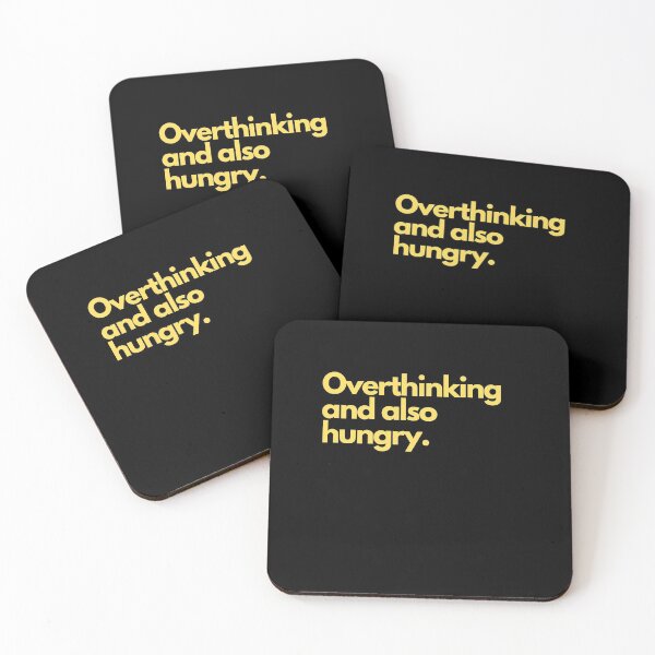 Item preview, Overthinking And Also Hungry designed and sold by chulitad.