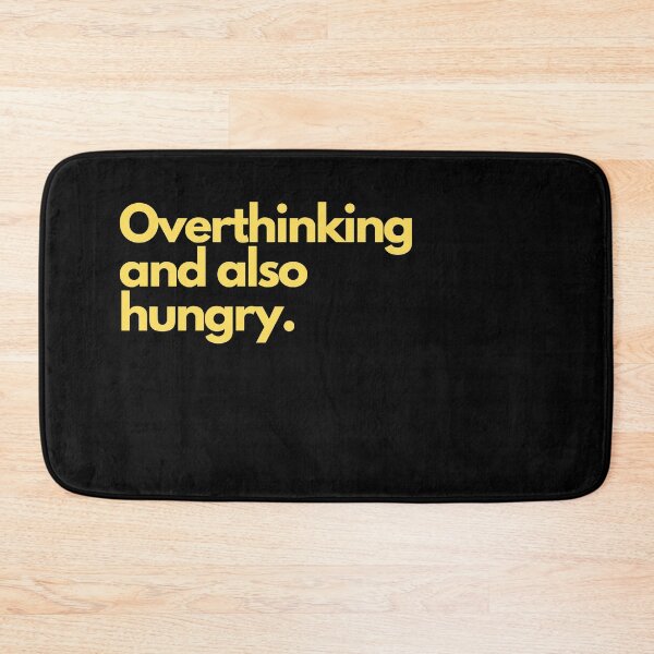 Item preview, Overthinking And Also Hungry designed and sold by chulitad.