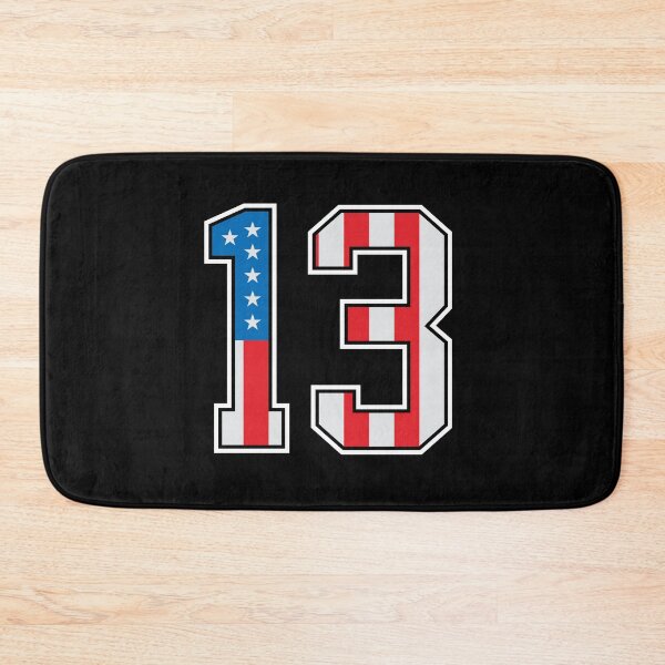 Item preview, 13 American Classy Numbers thirteen United States Flag designed and sold by Urosek.