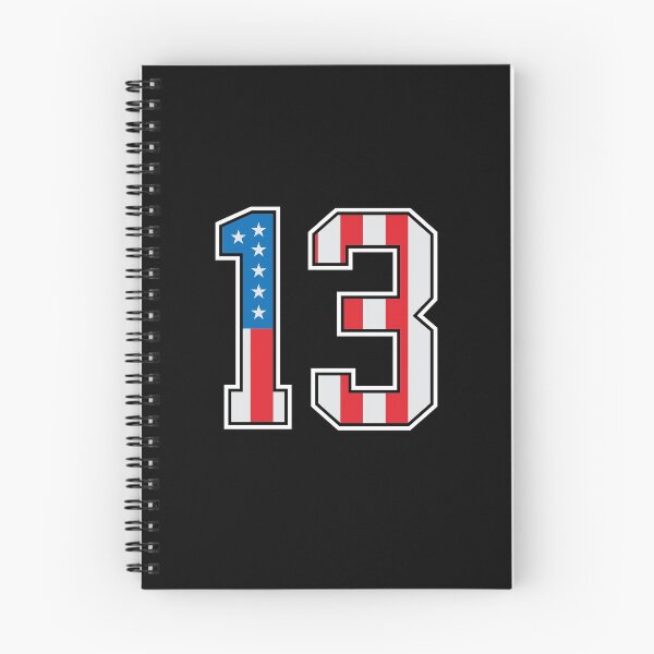 Item preview, 13 American Classy Numbers thirteen United States Flag designed and sold by Urosek.