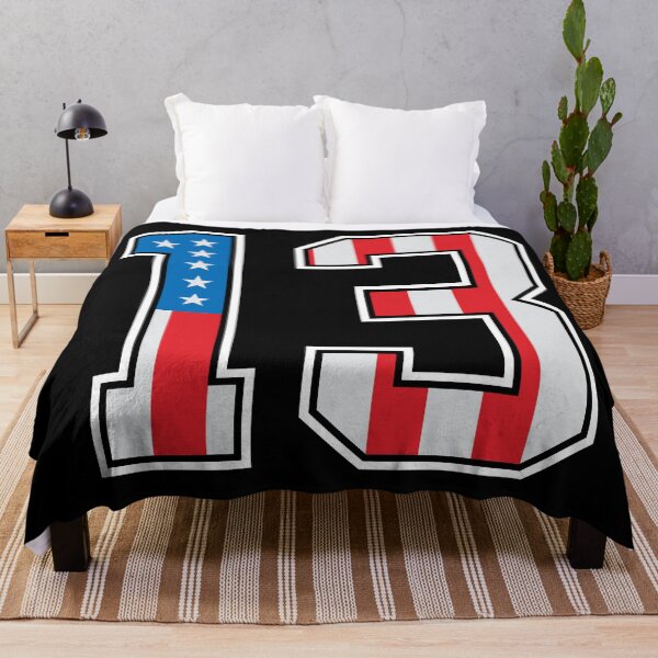 Item preview, 13 American Classy Numbers thirteen United States Flag designed and sold by Urosek.