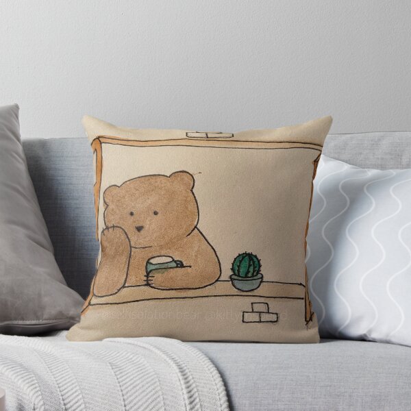 Item preview, Self Isolation Bear Window Gazing designed and sold by S-IsolationBear.
