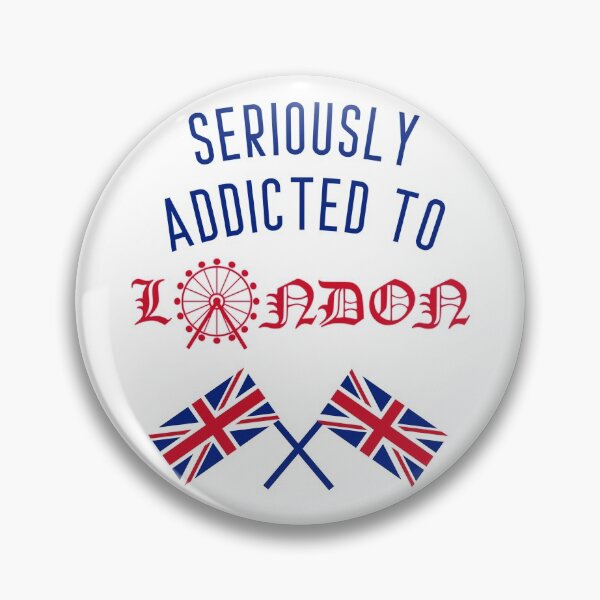 Item preview, Seriously Addicted To London Union Jack designed and sold by WhimsicaliTee.