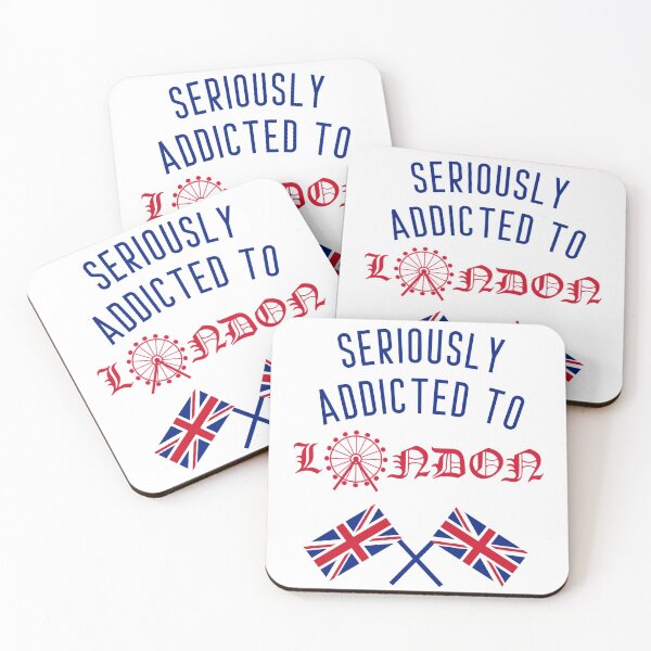Item preview, Seriously Addicted To London Union Jack designed and sold by WhimsicaliTee.