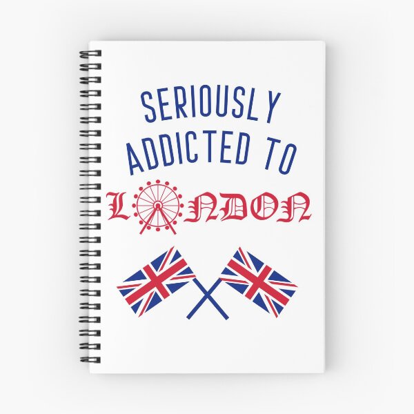 Item preview, Seriously Addicted To London Union Jack designed and sold by WhimsicaliTee.