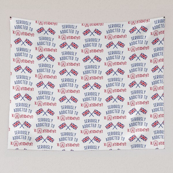 Item preview, Seriously Addicted To London Union Jack designed and sold by WhimsicaliTee.
