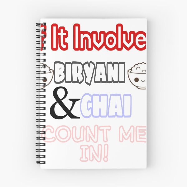 Item preview, Biryani and Tea designed and sold by Hooria-awan.