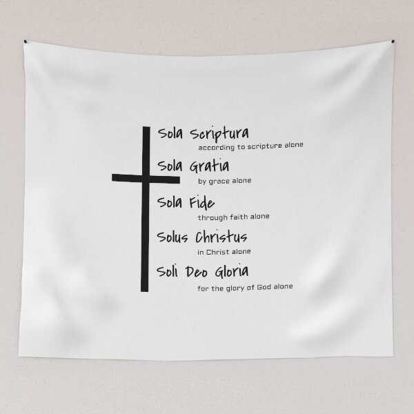 Item preview, The Five Solas designed and sold by Crow8ster.