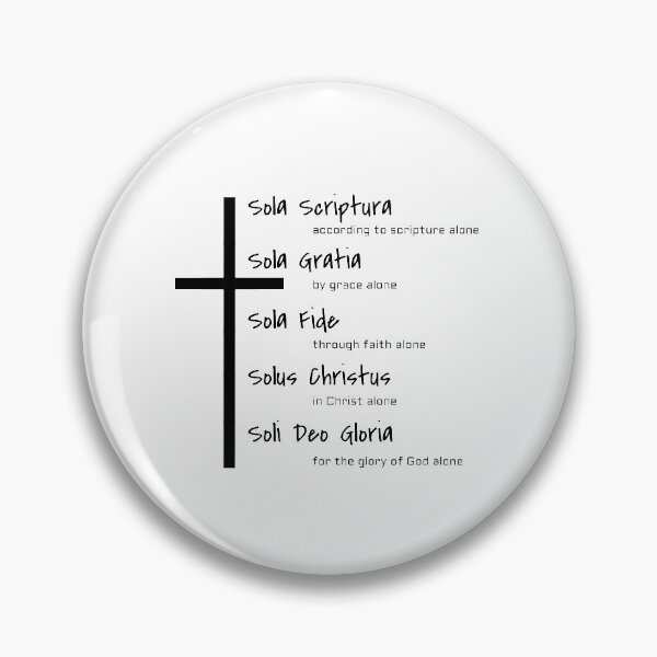 Item preview, The Five Solas designed and sold by Crow8ster.