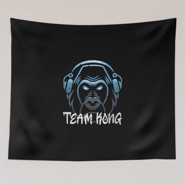 Item preview, Team Kong Cool Blue Gorilla Design  designed and sold by boopsblunt.