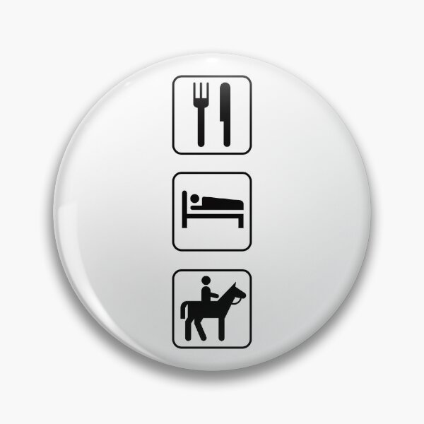 Item preview, Eat, Sleep, Equine designed and sold by Mount-Molehill.