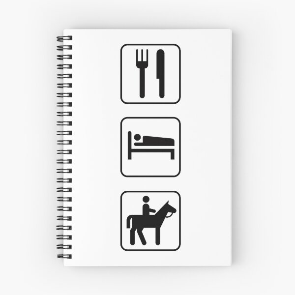 Item preview, Eat, Sleep, Equine designed and sold by Mount-Molehill.