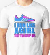 Run Like a Girl Slim Fit T-Shirt