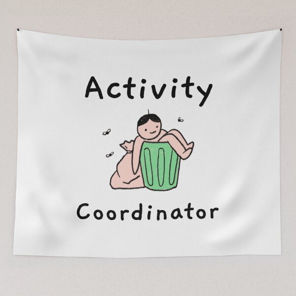 Item preview, Activity Coordinator Trash Can designed and sold by Dopnex.