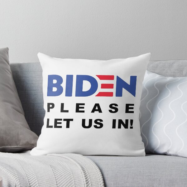 Item preview, BIDEN PLEASE LET US IN - Support The Migrants, PLEASE LET US IN, Biden Classic T-Shirt designed and sold by Pliskin-Design.