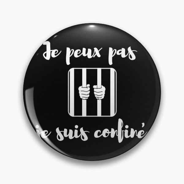 Item preview, I can't ... I'm confined - Black background designed and sold by ThinkHum.
