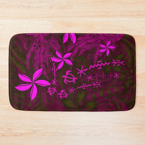 Item preview, Hawaiian - Samoan - Polynesian Tribal Floral Print designed and sold by sunnthreads.