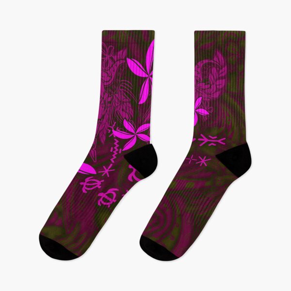 Item preview, Hawaiian - Samoan - Polynesian Tribal Floral Print designed and sold by sunnthreads.