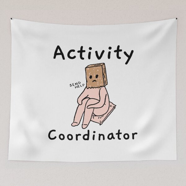 Item preview, Activity Coordinator Trash Can designed and sold by Dopnex.
