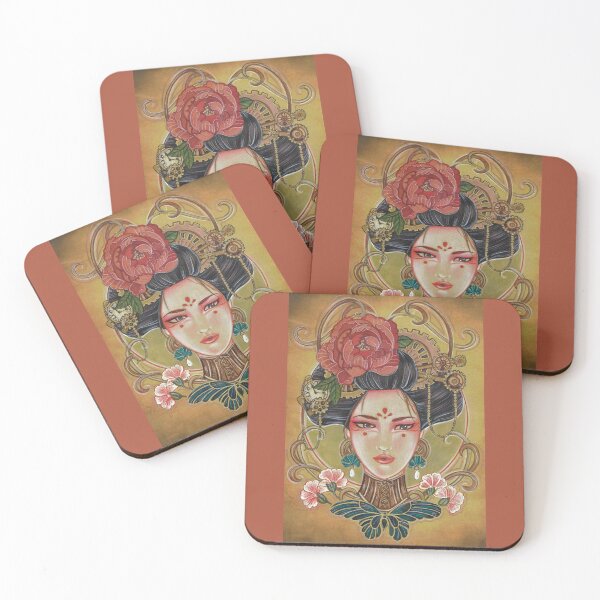 Item preview, Steampunk geisha designed and sold by Petitelulu.