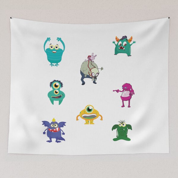 Item preview, cute monsters funny  gifts , monster  lovers  designed and sold by DANT-shirts.