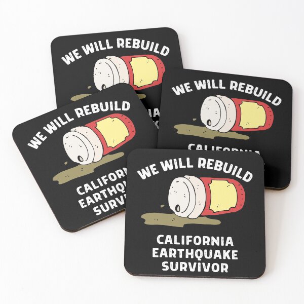 Item preview, We Will Rebuild L.A. Earthquake Parody designed and sold by IntegrityDesign.