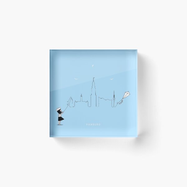 Item preview, Hamburg Skyline Kite designed and sold by kein-design.