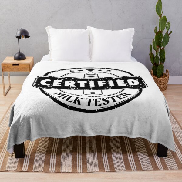 Item preview, Certified Milk Tester Funny designed and sold by Comfy Creations.