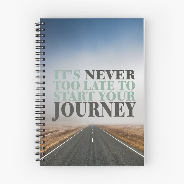 Item preview, its NEVER too late to start your Journey  designed and sold by Hinddulaijan.