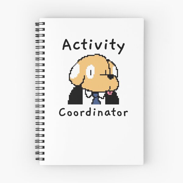 Item preview, Activity Coordinator Pixel Dog designed and sold by Dopnex.