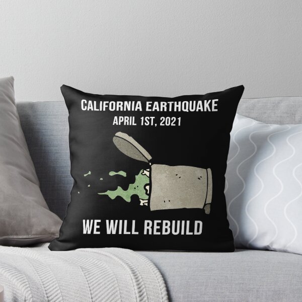 Item preview, We Will Rebuild L.A. Earthquake Parody designed and sold by IntegrityDesign.