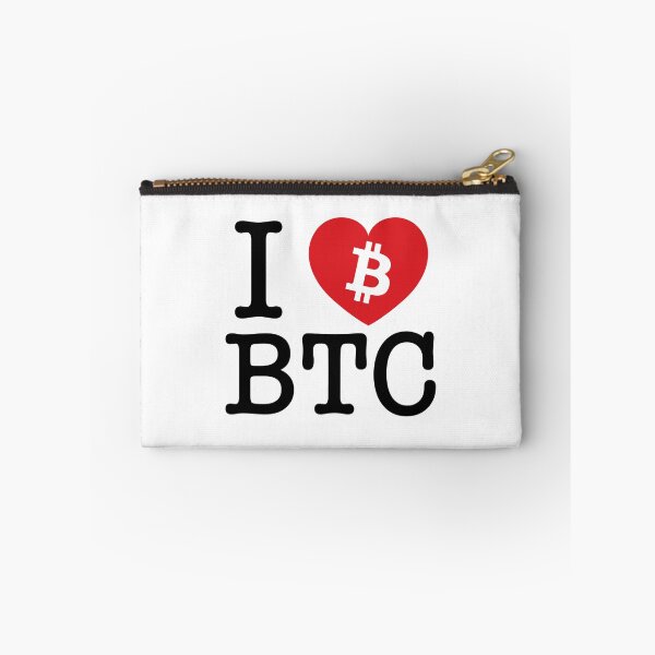 Item preview, I Love Bitcoin Btc Cryptocurrency designed and sold by JustLivinLife.