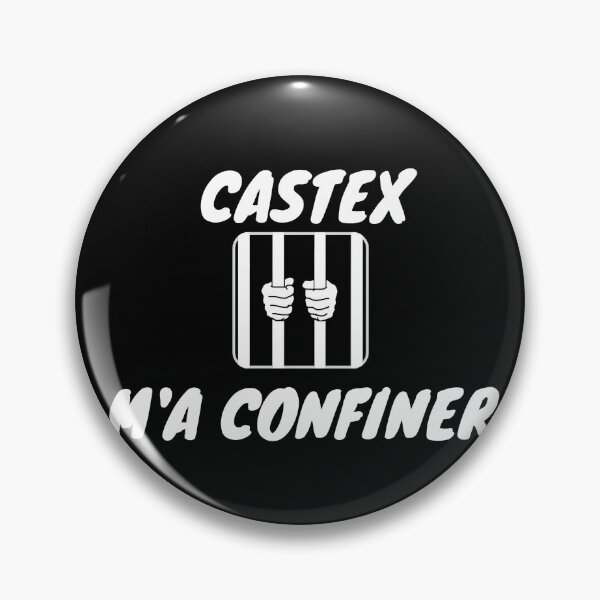 Item preview, Castex confined me (er) - Black background designed and sold by ThinkHum.
