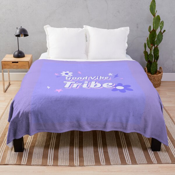 Item preview, Good Vibe Tribe Purple Flower Design designed and sold by boopsblunt.