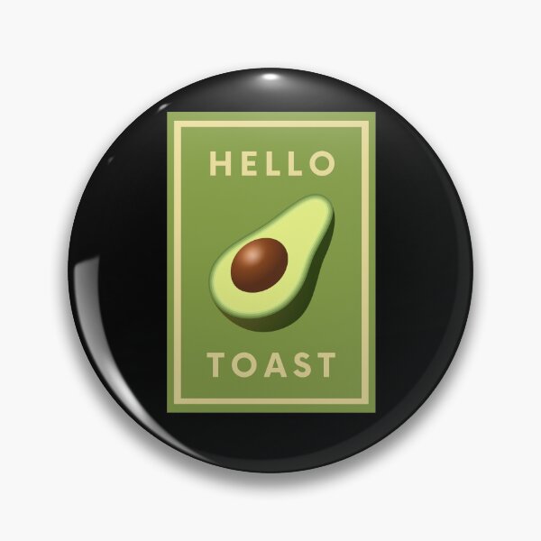 Item preview, Avocado Sliced In Half  With Pit Hello Toast designed and sold by vle707.