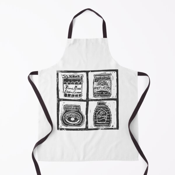 Item preview, The kitchen cupboard in linocut prints designed and sold by DaniEdmunds.