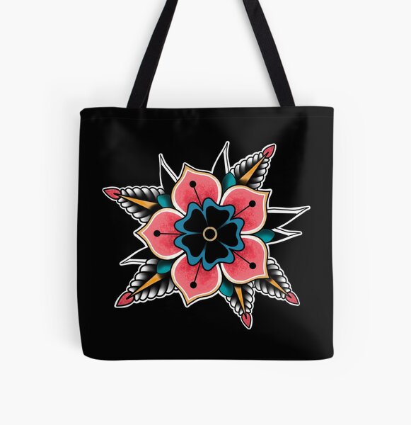 Traditional Tattoo Tote Bags for Sale | Redbubble