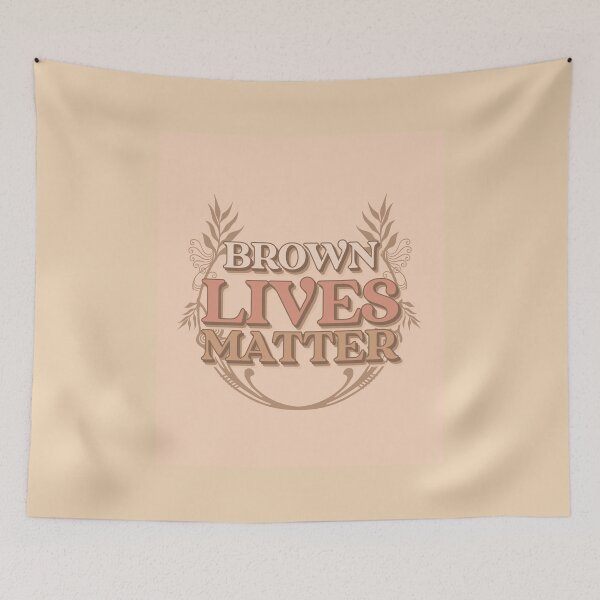 Item preview, Brown Lives Matter Stop Asian Hate Design  designed and sold by boopsblunt.