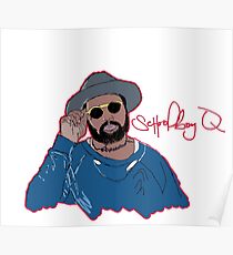 ScHoolboy Q - Cartoon Poster